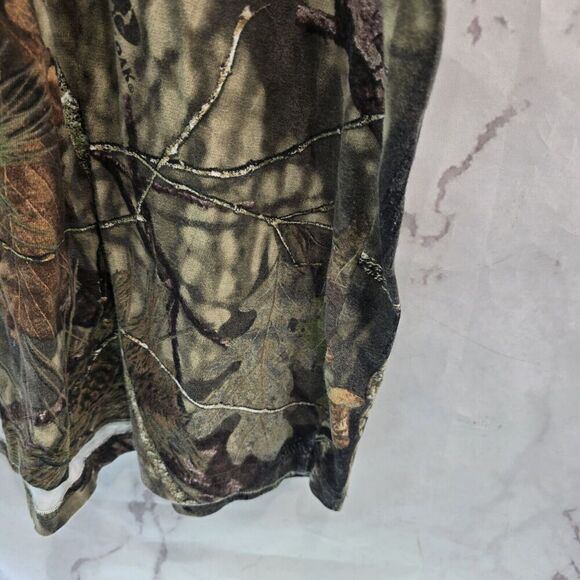 Game Winner T Shirt Mens XL Camo Break Up Country Woodland Short Sleeve Cotton - Picture 4 of 10